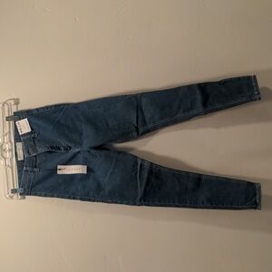 NWT Topshop Blue Joni Jeans, W28 L30